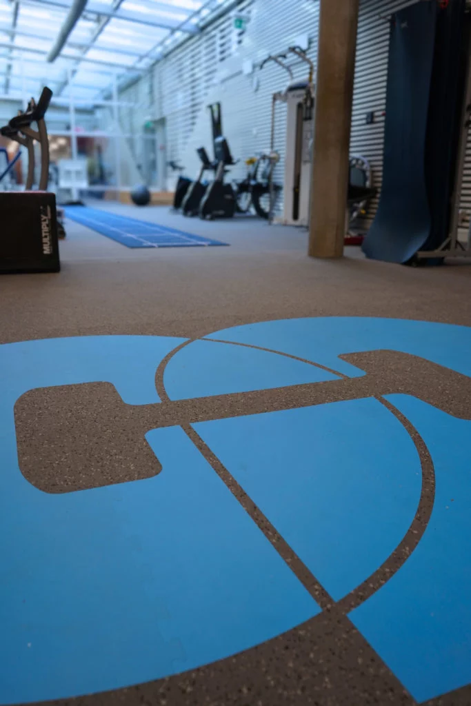Salle fitness et réentraînement de Cressy Physio